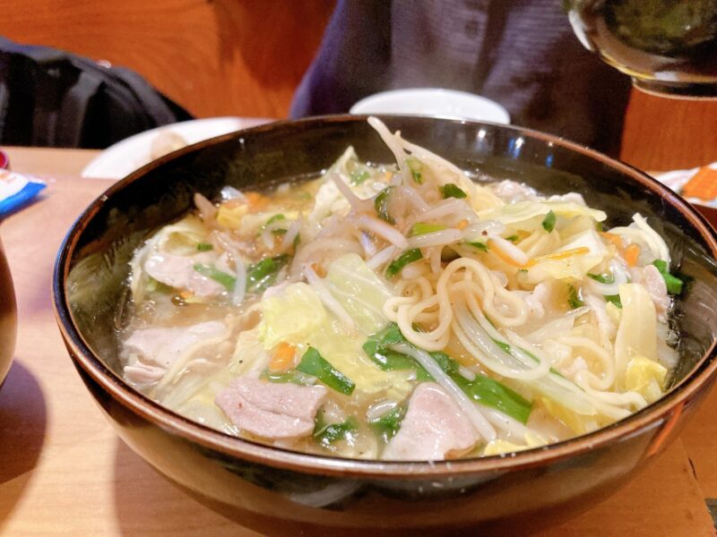 具だくさんの皿うどん