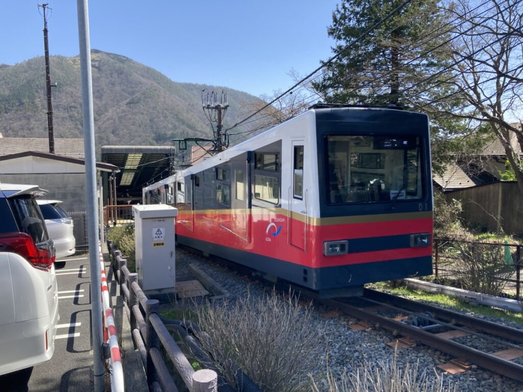 箱根登山ケーブルカーの車両